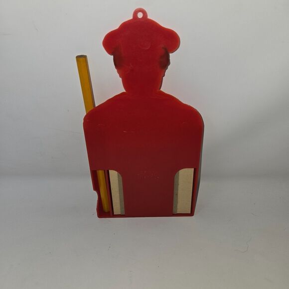 Royal Pacific Co Chef Line Memo Pad Vintage 1940s 7-1/2" x 3-5/8" Pencil Holder - Picture 4 of 16